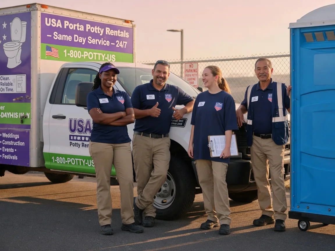 Porta Potty Rental company in Mountain View, AR